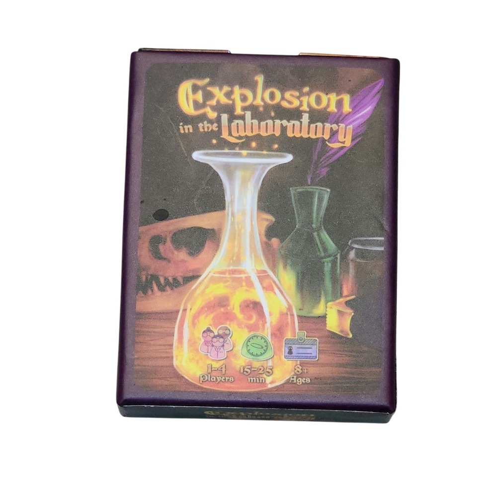 🔥 Weird Giraffe Games Board Games Explosion in the Laboratory Box 🔥